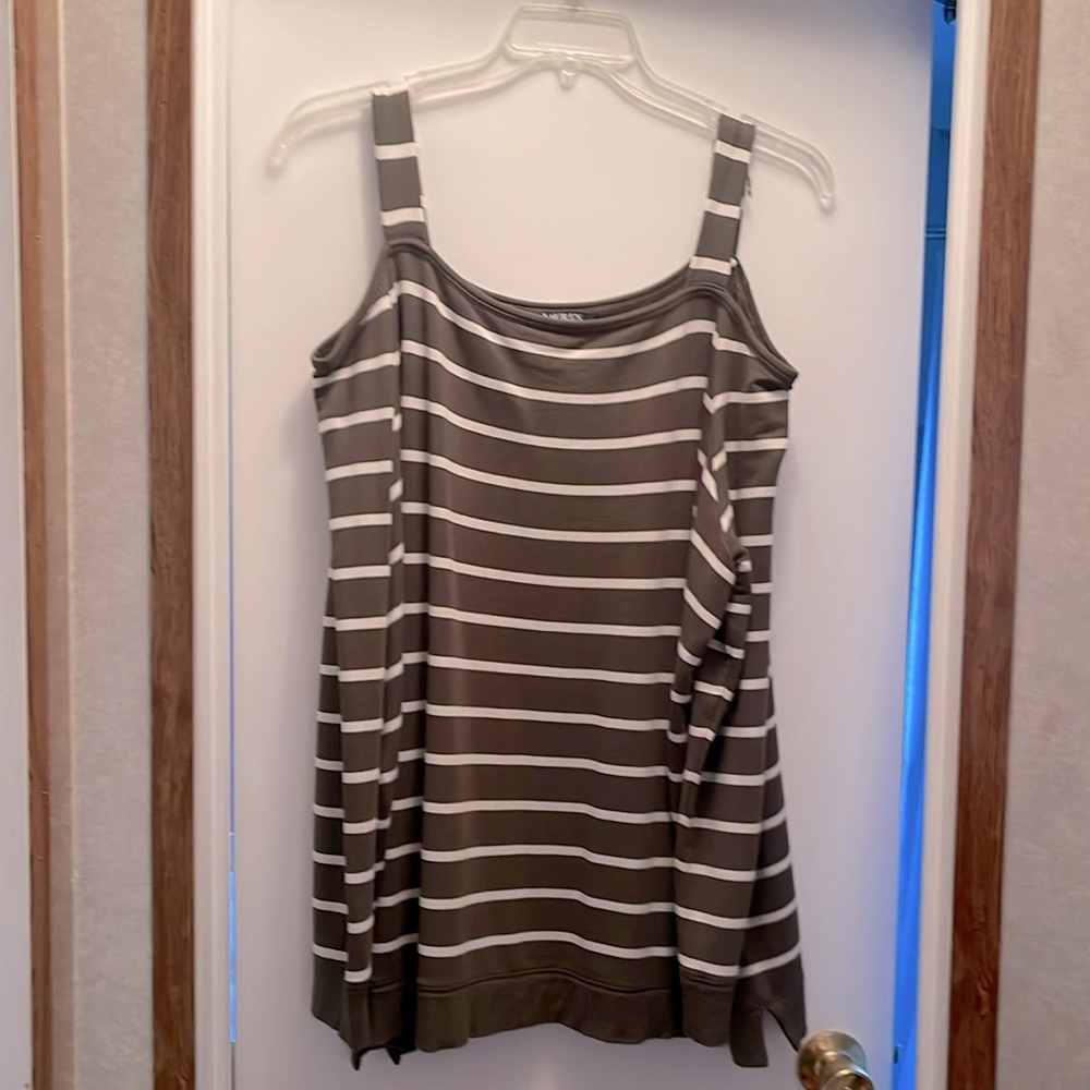 Ralph Lauren 3xl Cold Shoulder Long Sleeve Blouse